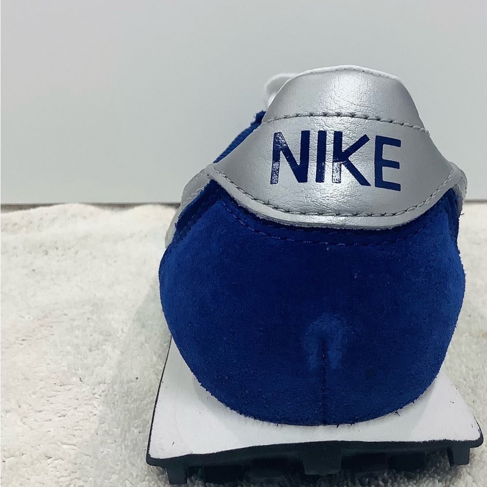 Nike LD-1000 Royal Blue and Metallic Silver Sneakers - Picture 4 of 5